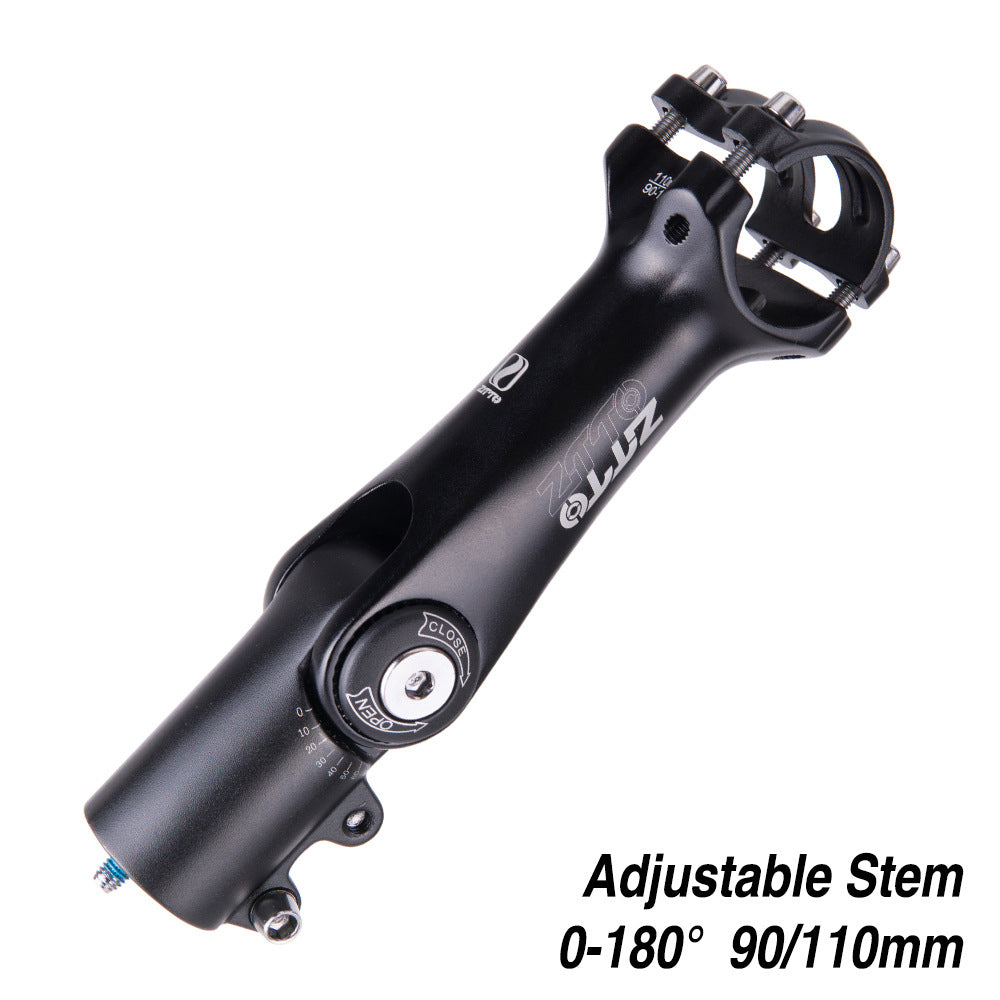 ZTTO 318BL3 MTB Handlebar Riser Aluminum Alloy Bicycle Stem Mountain Bike Stem ZTTO 318BL3 MTB Handlebar Riser Aluminum Alloy Bicycle Stem Mountain Bike Stem